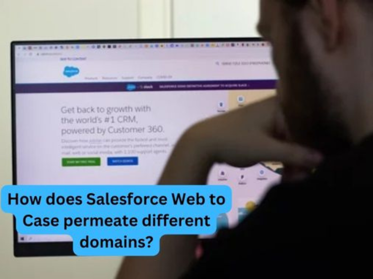 How Does Salesforce Web To Case Permeates Different Domains?