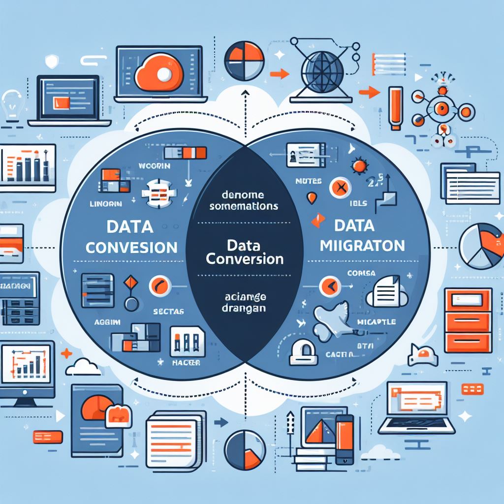 Differences between Data Conversion and Data Migration